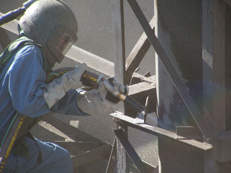 Sandblasting